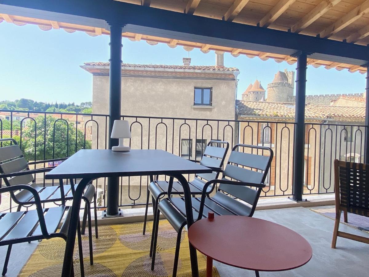 Gite Au Pied De La Cite Medievale - Le 127 Carcassonne Eksteriør billede